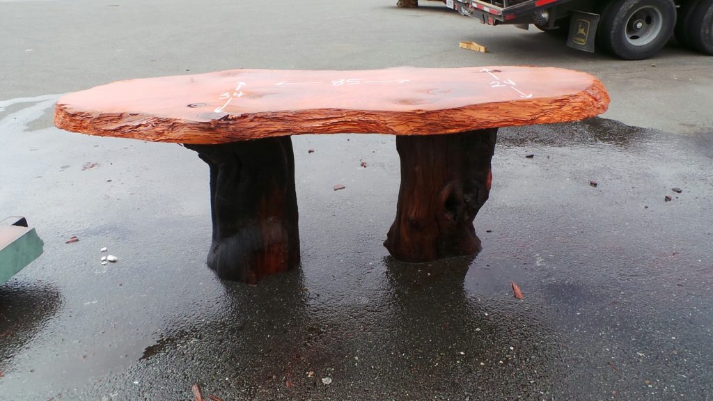 Redwood Benches Redwood Burl Inc.