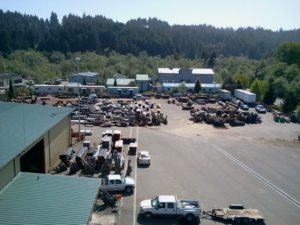 Arcata Redwood Burl Inc. Wood Work Supply and Storage Yard