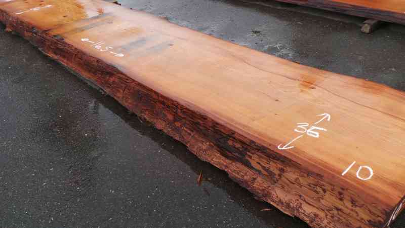Live Edge Fireplace Mantel ~ Old Growth Redwood, (One Of The Largest In Stock)