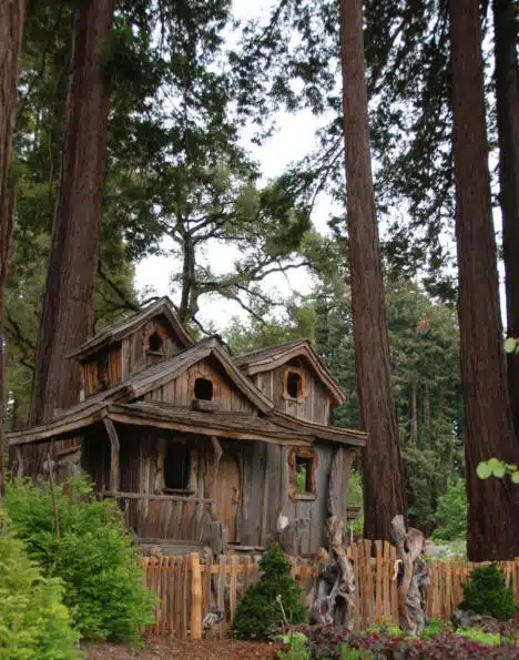 Custom Home Redwood Carving