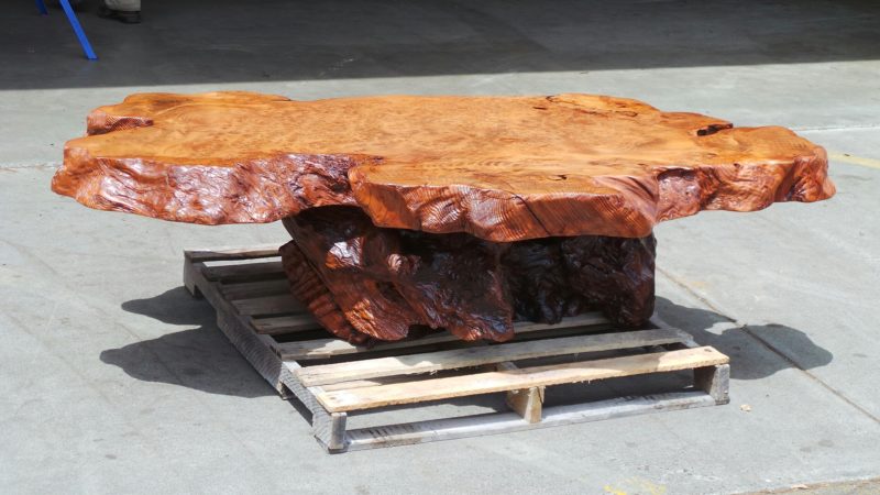 Live Edge Coffee Tables from Burl Wood