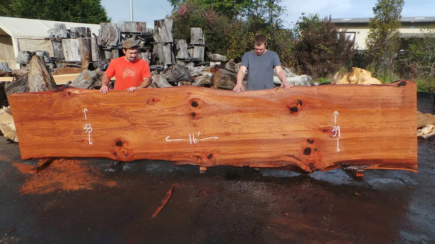Wood conference table island