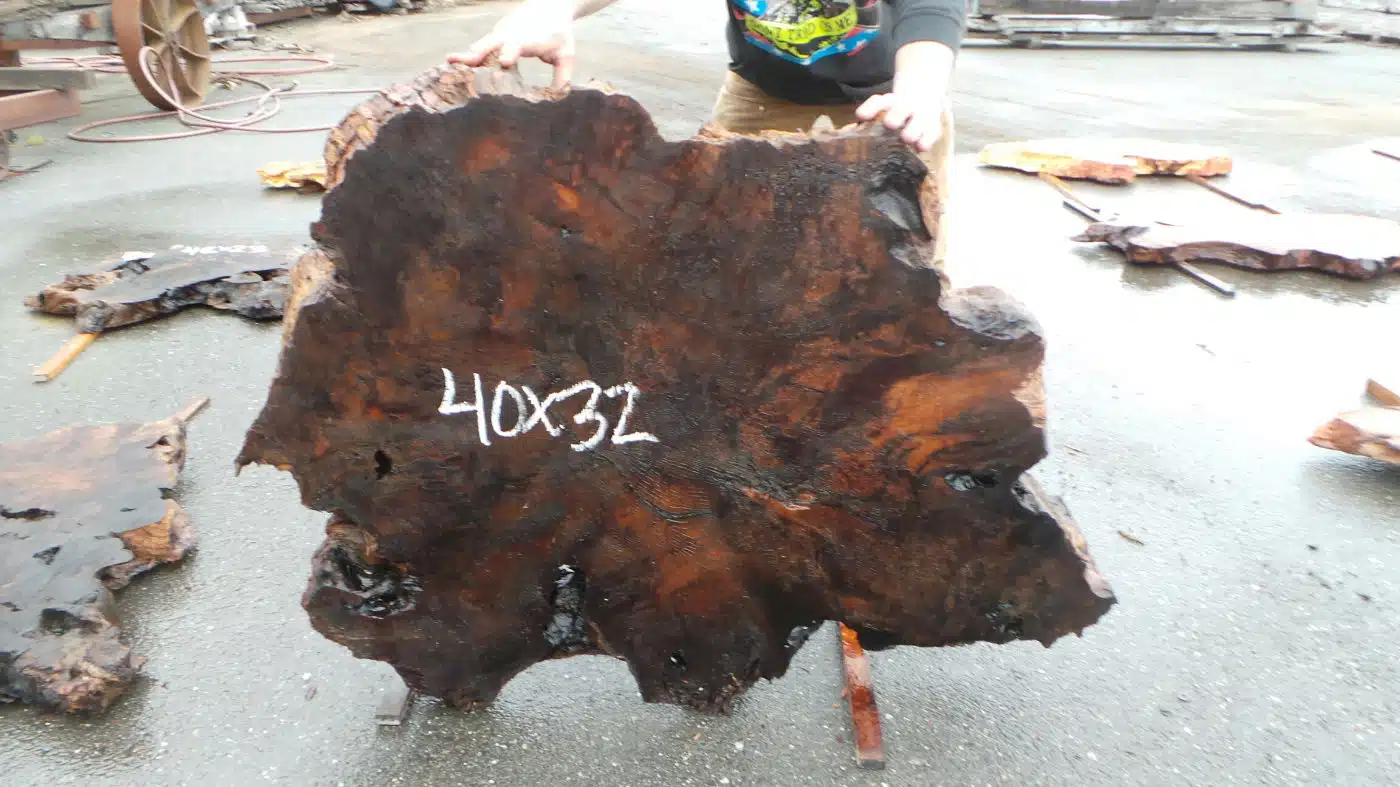 Burl Wood Natural Tabletop