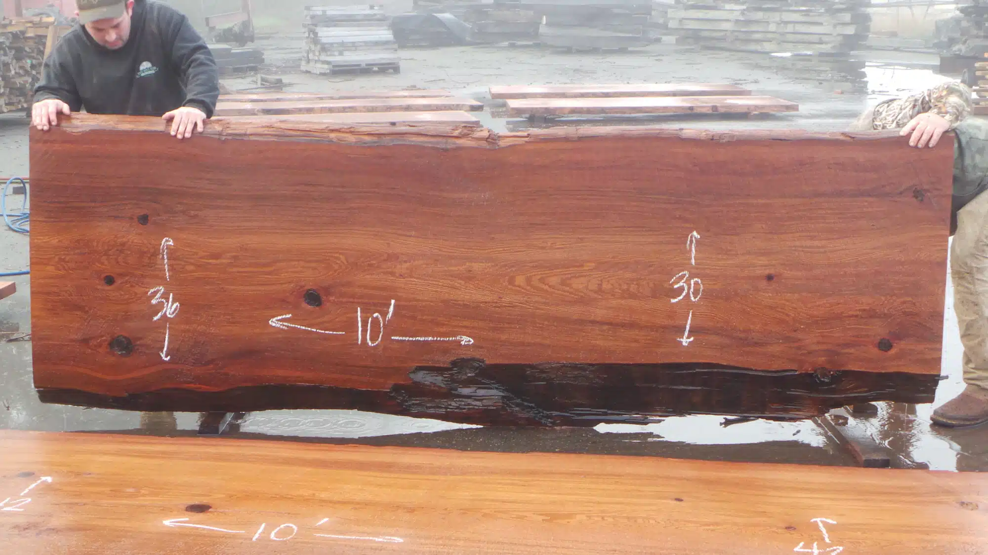 Live Edge Island Top