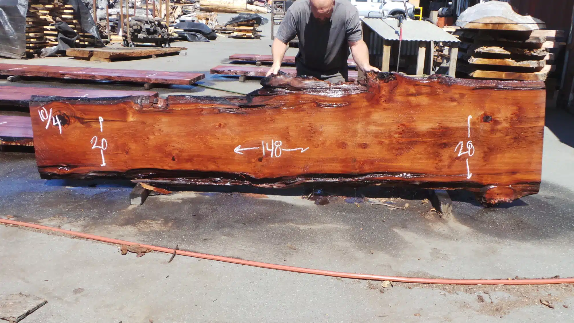 old growth countertop