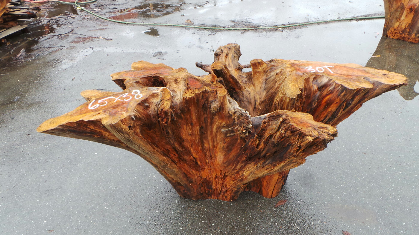 sapwood table base