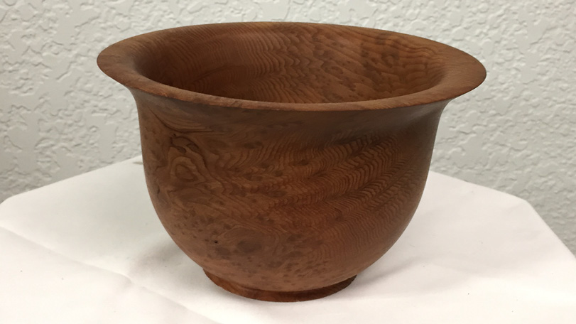 Lipped Burl Wood Bowls - Burly Texture/Pattern