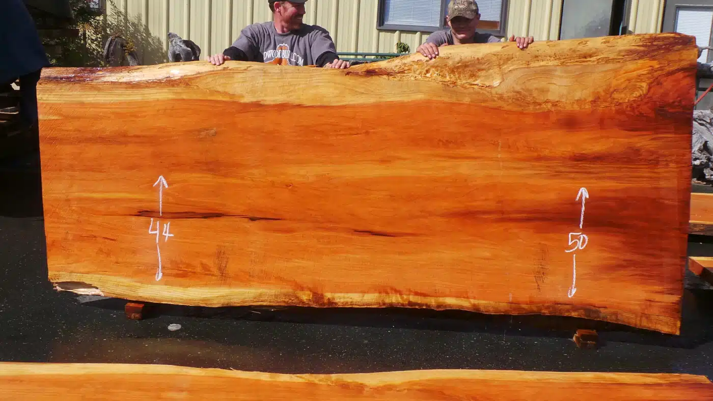 Coastal Redwood Dining Table Slab