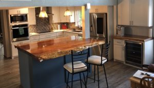 Redwood Rustic Countertops, Bartops and Kitchen Islands