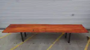 Salvaged Redwood Benches - Custom Made