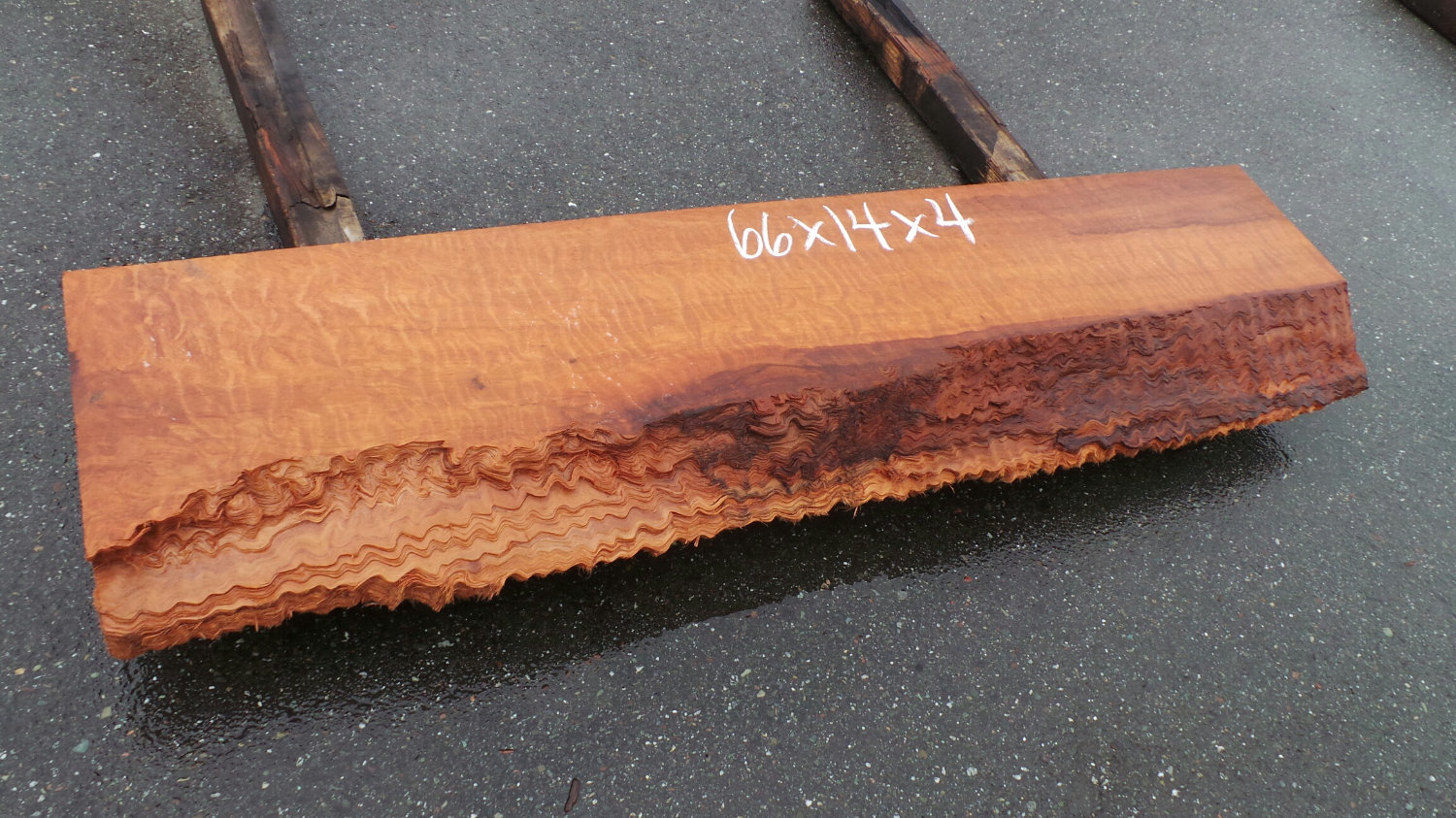Redwood Unfinished Wood Mantel