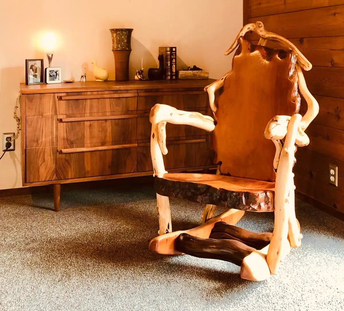 Burl Chair
