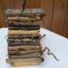 Handcrafted Wooden Triangle-style Birdhouse