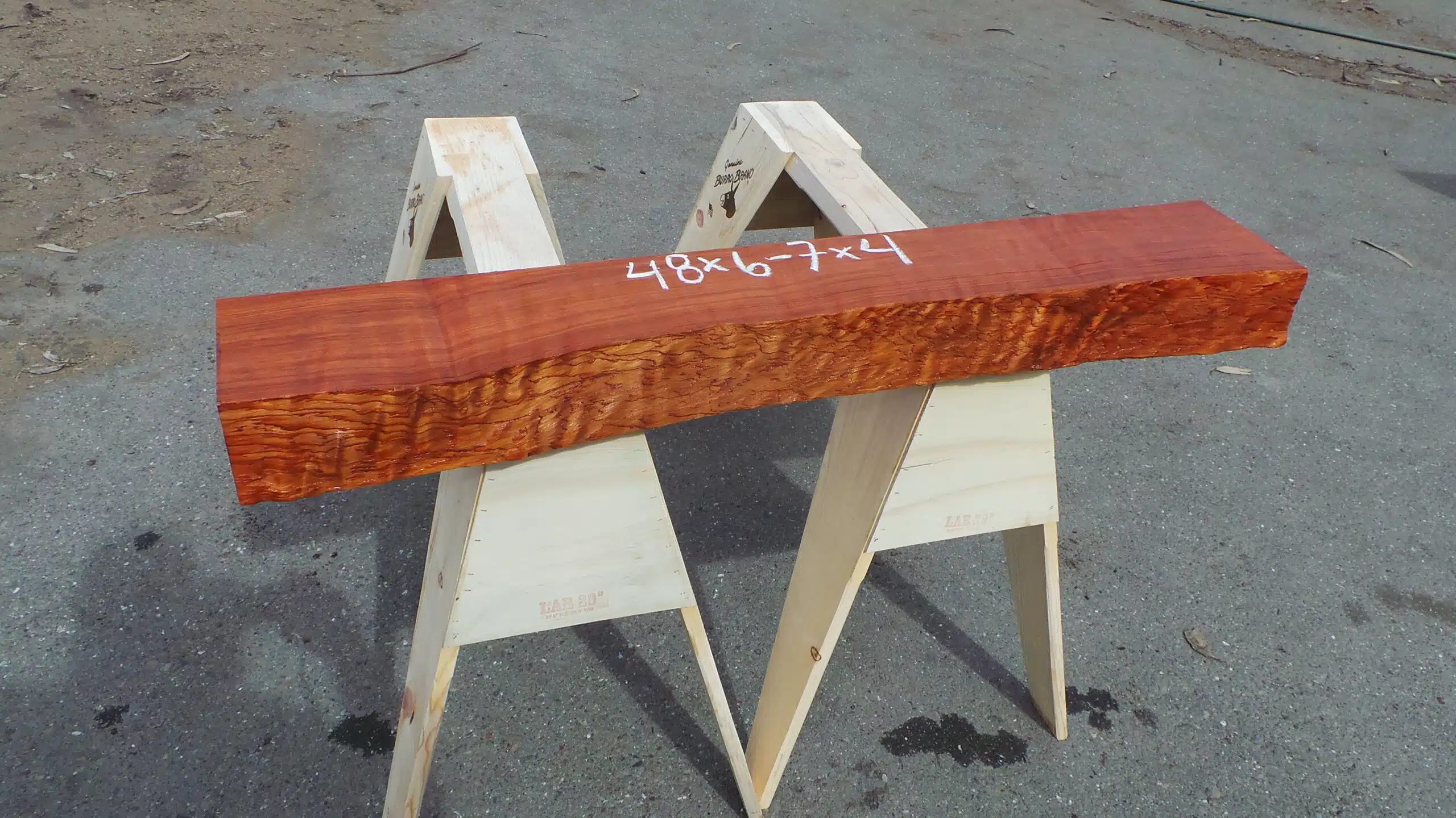 Live Edge Mantel or Shelf | DIY | ETMS-06 - Image 3