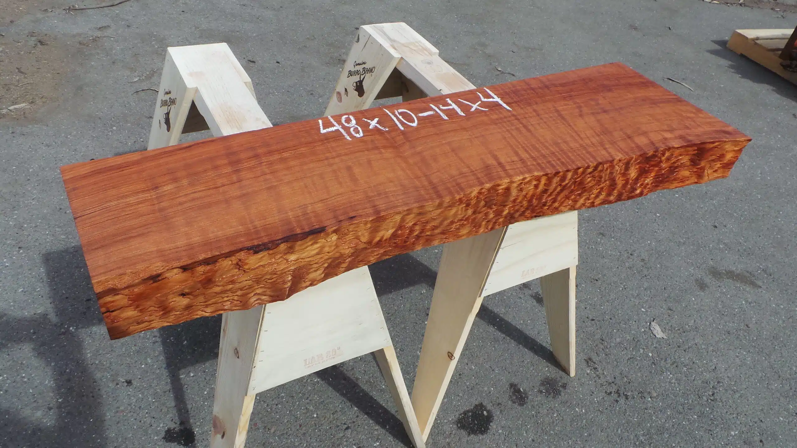 Live Edge Mantel or Shelf | DIY | ETMS-05 - Image 3