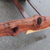 Redwood Log Mantel or Shelf | DIY | ETMS-08L - Image 9