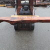 Large Redwood Log Mantel.